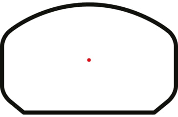 Image of Hawke Sport Optics Frontier Reflex Red Dot Sight 3 MOA Dot, Slimline, Weaver/RMSc Footprint, Black, 12160