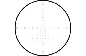 Image of Hawke Sport Optics Sidewinder 30 SF Rifle Scope, 6.5-20x44mm, 30mm Tube, Second Focal Plane, 20x 1/2 Mil Dot + Reticle, Red, MRAD Adjustment, Black, 17150