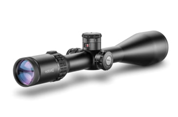 Image of Hawke Sport Optics Sidewinder 30 SF Rifle Scope, 8-32x56mm, 30mm Tube, Second Focal Plane, 20x 1/2 Mil Dot + Reticle, Red, MRAD Adjustment, Black, 17270
