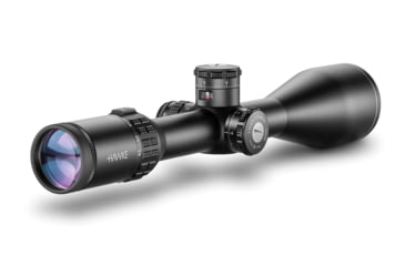 Image of Hawke Sport Optics Sidewinder FFP Rifle Scope, 6-24x56mm, 30mm Tube, First Focal Plane, FFP 1/2 Mil Dot + Reticle, Red, MRAD Adjustment, Black, 17460