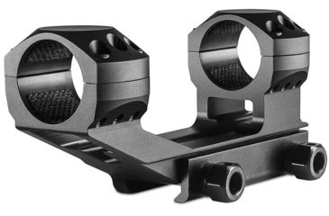 Image of Hawke Sport Optics Tactical Cantilever 1in Weaver Scope Rings - 1-Piece, High, Black, 24130