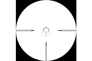 Image of Hawke Sport Optics Vantage 1-8x24 30mm Tube LPVO Rifle Scope, Second Focal Plane, Tactical BDC 5.56, Black, 14312