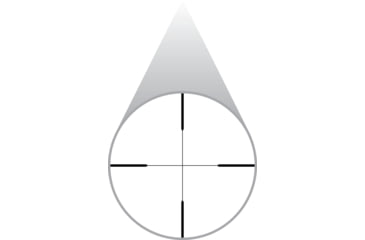 Image of Hawke Sport Optics Vantage 4-12x40mm Rifle Scope, 1 in. Tube, 30/30 Duplex Reticle, Black, 14139