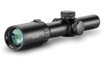 Image of Hawke Sport Optics Vantage Rifle Scope, 1-8x24mm, 30mm Tube, Circle Dot 1/2 MOA Reticle, Black, 14401
