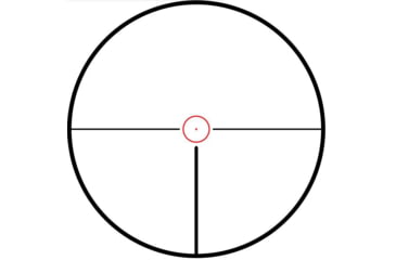 Image of Hawke Sport Optics Vantage Rifle Scope, 1-8x24mm, 30mm Tube, Circle Dot 1/2 MOA Reticle, Black, 14401