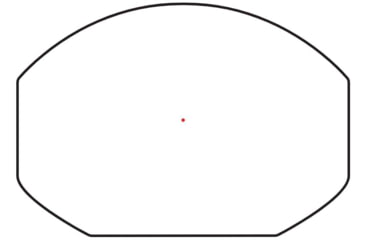 Image of Hawke Sport Optics Wide View Digital Control Reflex Red Dot Sight w/ Battery Tray, 3 MOA, Large, Black, 12144