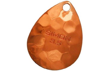 Image of Hawken Outdoors Simon 3.5 Colorado Spinner Blade, Hammered, Copper, 2 Pieces, SSBH35003