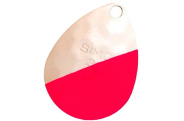 Image of Hawken Outdoors Simon 3.5 Colorado Spinner Blade, Hammered, Slash Pink/White Gold, 2 Pieces, SSBH35017