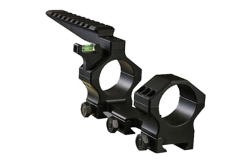 Image of Hawkins Precision Heavy Tactical 1 Piece Mount, 35 mm, Black, 1.27 in Height / 20MOA, 913-2001.01