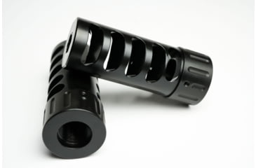 Image of Hawkins Precision Updraft Self-Timing Muzzle Brakes, .300 AAC Blackout, 5/8-24, Black Nitride, 1.2in, 105U-1200-30CAL