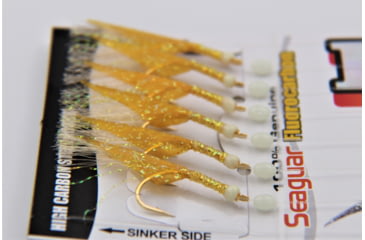 Image of Hayabusa Gold Fish Skin 6-Hook Sabiki Rig, 1Pc, Size 14, EX111-14