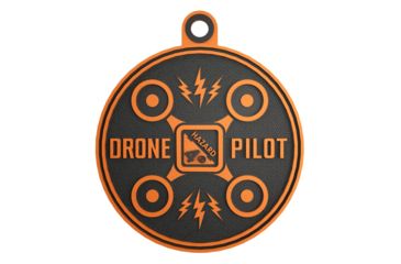 Image of Hazard 4 Drone Pilot Patch, Orange, PAT-DPL-ORG