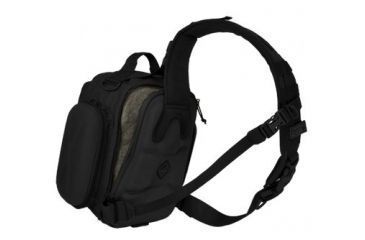Image of Hazard 4 Evac Holmes Lumbar/Chest Sling Bag with Side Shells, Black, EVC-HOLM-BLK