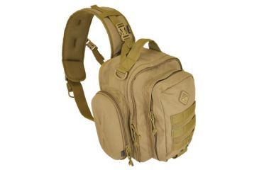 Image of Hazard 4 Evac Holmes Lumbar/Chest Sling Bag with Side Shells, Coyote, EVC-HOLM-CYT