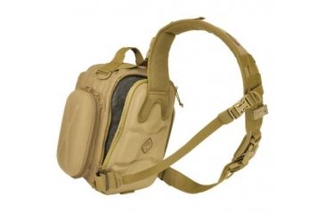 Image of Hazard 4 Evac Holmes Lumbar/Chest Sling Bag with Side Shells, Coyote, EVC-HOLM-CYT