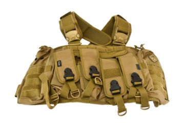Image of Hazard 4 Frontline Assault Chest Rig, Coyote, CHE-FTAS-CYT