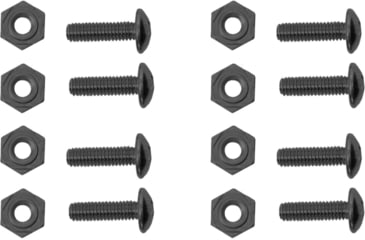 Image of Hazard 4 HardPoint 4M15mm Screw and Nut Set, Pack of 8, Black, HP-SN15-BLK