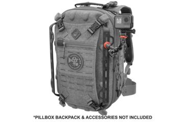 Image of Hazard 4 HardPoint Gear Rails, Pillbox &amp; Blastwall Pack Set, Pack of 2, Black, One Size, HD-HGR-BLK