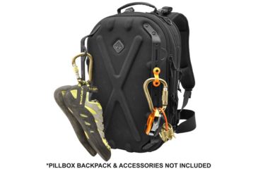 Image of Hazard 4 HardPoint Gear Rails, Pillbox &amp; Blastwall Pack Set, Pack of 2, Black, One Size, HD-HGR-BLK