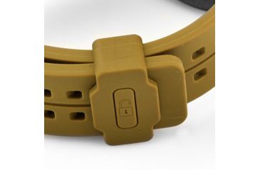 Image of Hazard 4 Heavy Water Diver, 50mm Black Titanium GMT Watch with Tritium, Black Dial, Earth Texts, Green/Yellow Tritium, HWD-TIPV-G-E-KE-GGYG