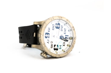 Image of Hazard 4 Heavy Water Diver Snowfield B Unisex Analog Watch, 50mm, Silver, HWD-TI-WK-GGYG