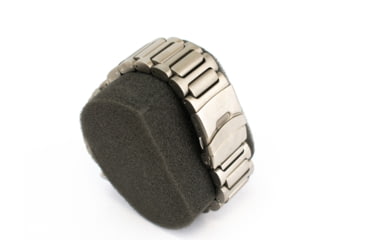 Image of Hazard 4 HeavyWaterDiver BlackTie B Ti Bracelet Yellow GMT, Silver, HWD-TI-B-G-Y-KW-GGYG