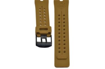 Image of Hazard 4 Nautical TPR Watch Band, PVD Buckle, Coyote, WB-NAT24-PV-CYT