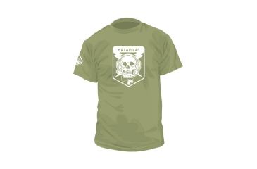 Image of Hazard 4 Operator Skull Cotton T-Shirt - Men's, OD Green, Extra Small, APRG-OPS-ODG-XS