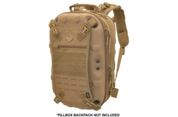 Image of Hazard 4 Pillbox Beavertail Molle Cargo Panel, Coyote, One Size, ACS-BTL-CYT