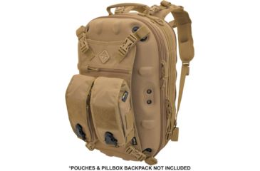 Image of Hazard 4 Pillbox Beavertail Molle Cargo Panel, Coyote, ACS-BTL-CYT