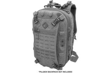 Image of Hazard 4 Pillbox Beavertail Molle Cargo Panel, Gray, One Size, ACS-BTL-GRY