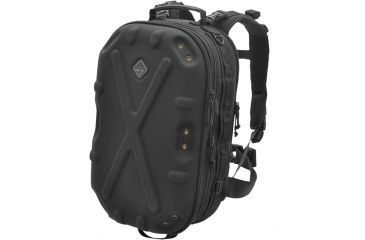 Image of Hazard 4 Pillbox Hardshell Backpack, Black, BKP-PBX-BLK