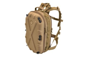 Image of Hazard 4 Pillbox Hardshell Backpack, Coyote, BKP-PBX-CYT