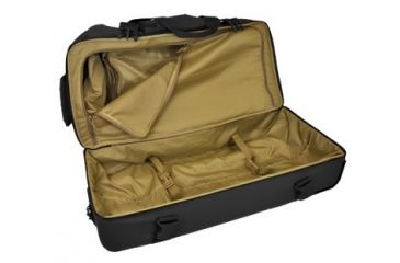 Image of Hazard 4 Shoreleave Rugged Split-Roller Luggage, Black, LUG-SHOR-BLK
