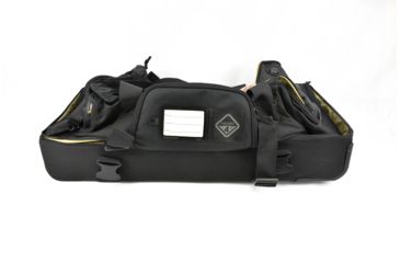 Image of Hazard 4 Shoreleave Rugged Split-Roller Luggage, Black, LUG-SHOR-BLK