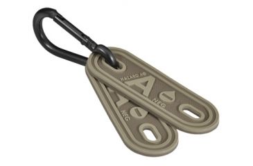 Image of Hazard 4 A- Blood Type Marker, 2 Pack, Coyote, PAT-BLD-A-NEG-CYT