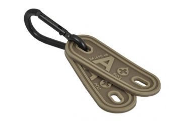 Image of Hazard 4 A+ Blood Type Marker, 2 Pack, Coyote, PAT-BLD-A-POS-CYT