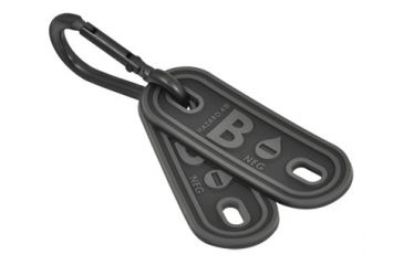 Image of Hazard 4 B- Blood Type Marker, 2 Pack, Black, PAT-BLD-B-NEG-BLK