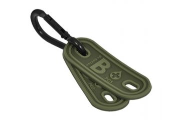 Image of Hazard 4 B+ Blood Type Marker, 2 Pack, OD Green, PAT-BLD-B-POS-GRN