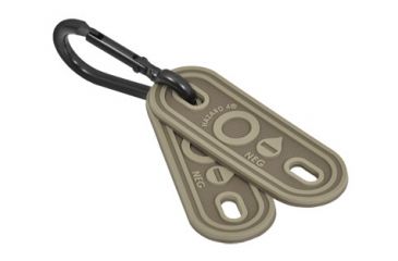 Image of Hazard 4 O- Blood Type Marker, 2 Pack, Coyote, PAT-BLD-O-NEG-CYT