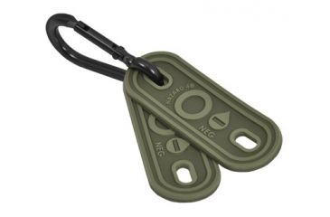 Image of Hazard 4 O- Blood Type Marker, 2 Pack, OD Green, PAT-BLD-O-NEG-GRN