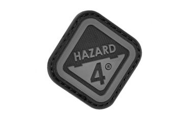 Image of Hazard 4 Hazard 4 Diamond Logo Patch, Black, PAT-H4-BLK