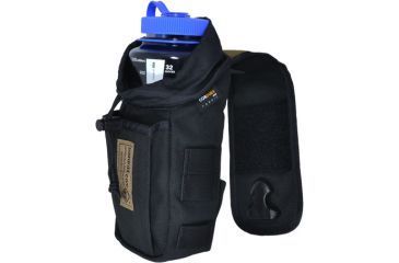 Image of Hazard 4 Flip Bottle/Magazine Pouch, Black, PCH-FLIP-BLK