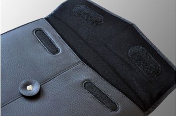 Image of Hazard4 Manila-11 Leather Sleeve for Mac 11in., Black COM-MLA11-BLK