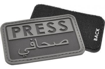Image of Hazard 4 Press Patch, Black, PAT-PRS-BLK