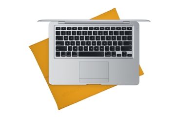 Image of Hazard4 ProManila Leather Sleeve for Mac 15in., Mango COM-PRML15-MGO