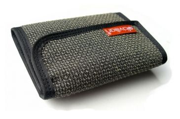 Image of Hazard4 Secure Clip Wallet, KEVLAR - Black WLT-CLP-KVR
