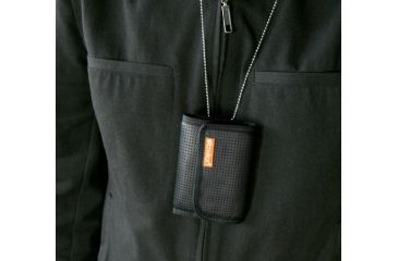 Image of Hazard4 Secure Clip Wallet, Leather - Black WLT-CLP-LTR