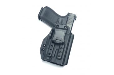 Image of Hazmat Holster Works LB1 IWB/AIWB Kydex Holster,Glock 19/17 w/ Streamlight TLR-7,Right Hand Black, 10013