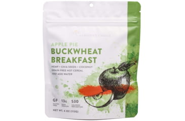Image of Heather's Choice Apple Pie Buckwheat Dehydrated Breakfast, 113g, 13g Of Protein, Apple Pie Buckwheat